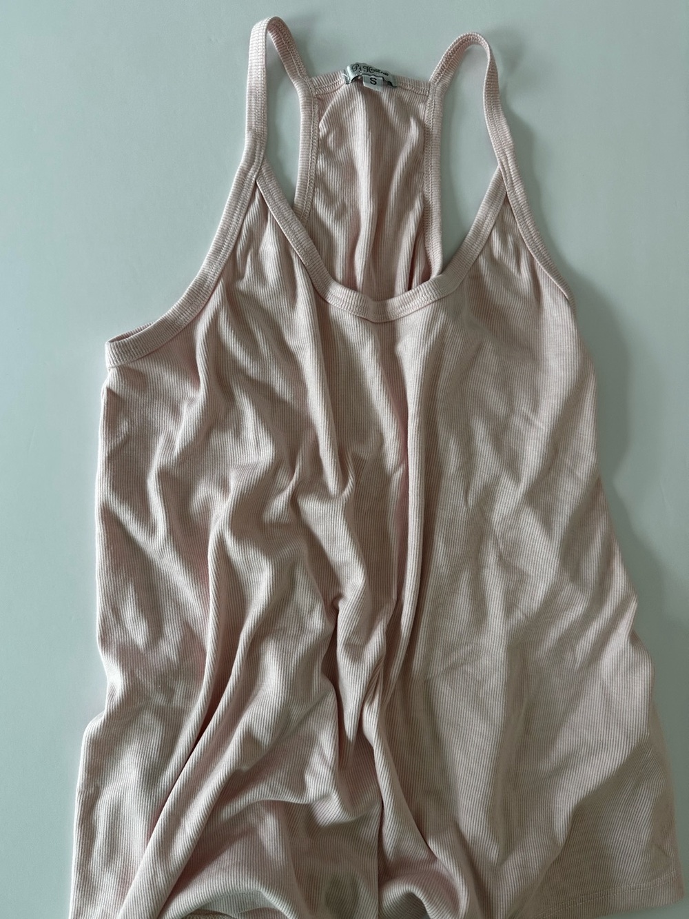 PJ Harlow Women’s Cami Soft Bamboo and Cotton Light Pink Size Small